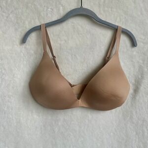 Skims Wireless Form Super Push-Up Bra in Clay Nude Size 38C
